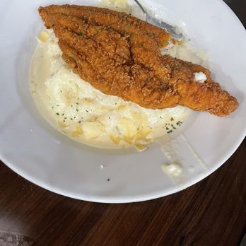 Orleans Bistro And Grill - Fried fish and grits - Southern Near Me - Fredericksburg, Virginia Orleans Bistro And Grill - Fried fish and grits - Southern Near Me - Fredericksburg, Virginia