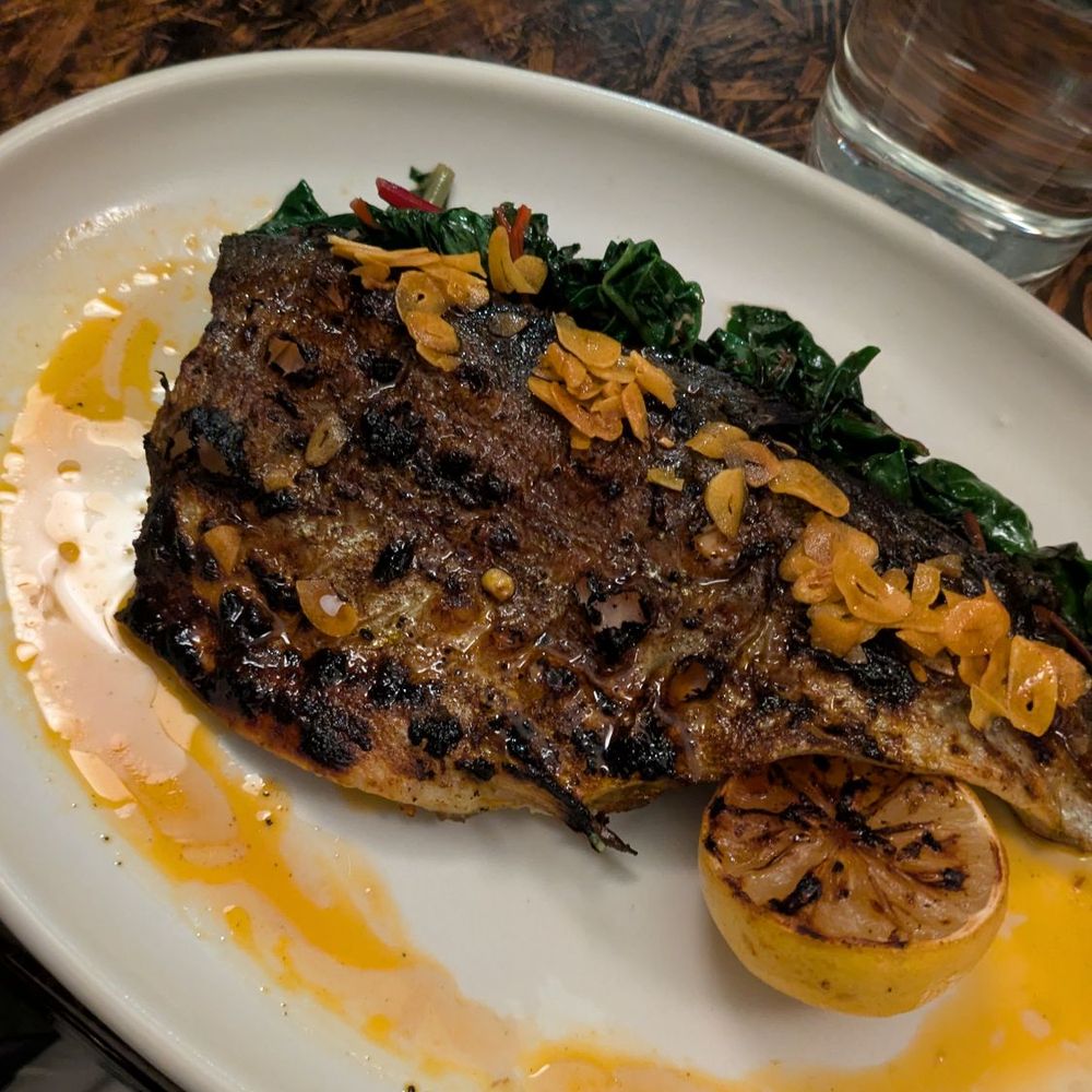 Tito & Pep - Trout - wanted to try something different and so glad I did! Absolutely delicious - New American Near Me - Tucson, Arizona Tito & Pep - Trout - wanted to try something different and so glad I did! Absolutely delicious - New American Near Me - Tucson, Arizona