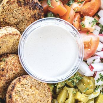 Barbonzai Lebanese Eatery - Baked Falafel Bowl. - Lebanese Near Me - Costa Mesa, California Barbonzai Lebanese Eatery - Baked Falafel Bowl. - Lebanese Near Me - Costa Mesa, California
