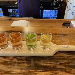 Cider tasting paddle Cider tasting paddle