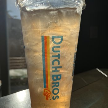 Dutch Bros Coffee - Peachy Green Tea - Coffee & Tea Near Me - Arroyo Grande, California Dutch Bros Coffee - Peachy Green Tea - Coffee & Tea Near Me - Arroyo Grande, California