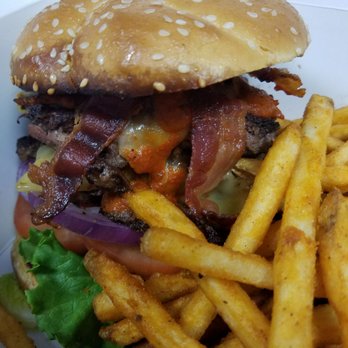 Denny's - Blast fire burger combo - American Near Me - Sacramento, California