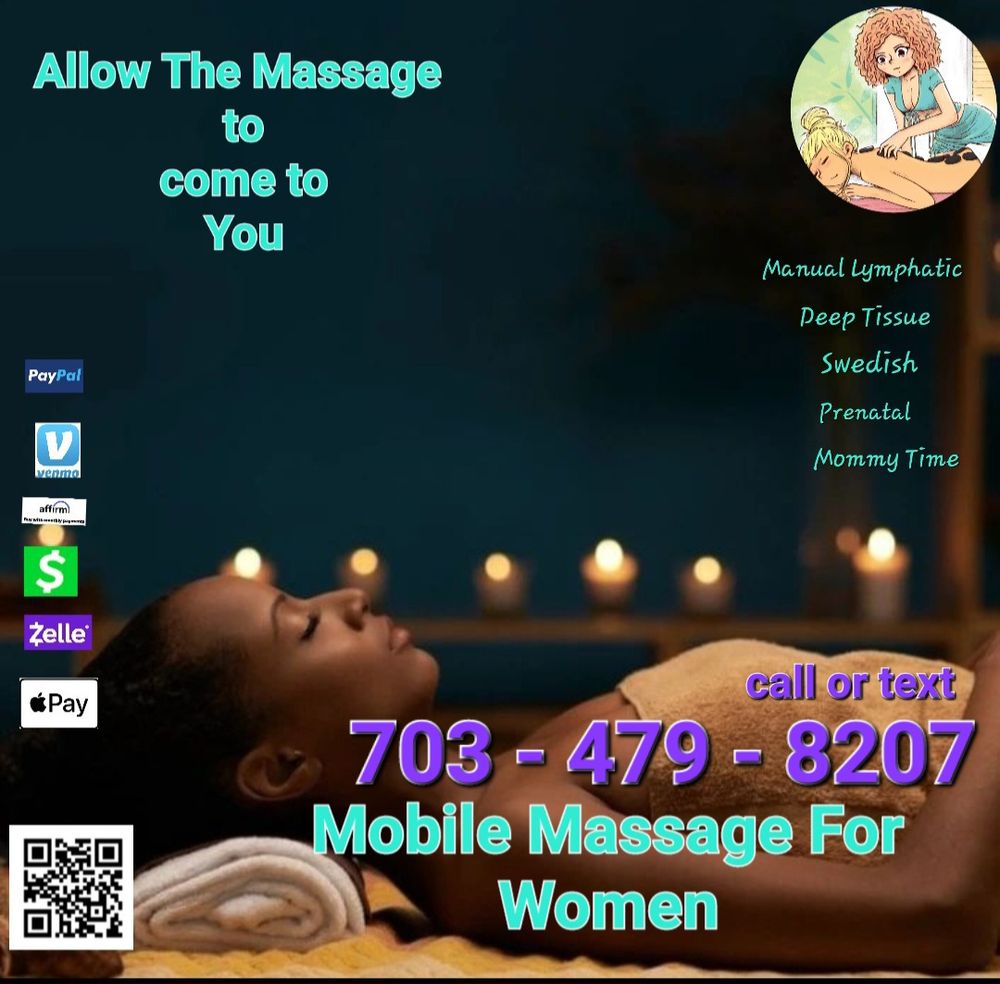 MOBILE MASSAGE FOR HER Updated September 2024 Manassas, Virginia