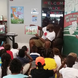 Dallas Public Library - Timberglen - It's awesome that this many kids get to come out for a book reading.