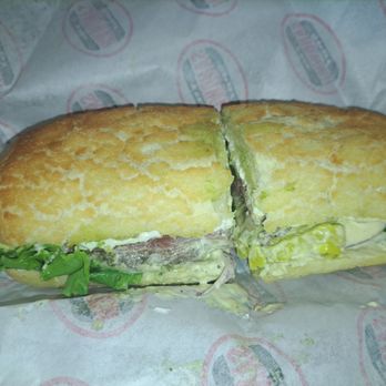 The Sandwich Spot - Cougar sub pastrami for turkey on Dutch crunch with everything except mayo - Delis Near Me - Rancho Cordova, California The Sandwich Spot - Cougar sub pastrami for turkey on Dutch crunch with everything except mayo - Delis Near Me - Rancho Cordova, California