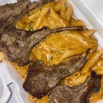 Blended Flavors - Rasta Pasta with Jerk Lamb - Southern Near Me - Linden, New Jersey Blended Flavors - Rasta Pasta with Jerk Lamb - Southern Near Me - Linden, New Jersey