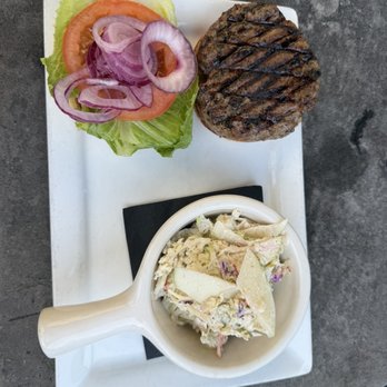 Stone Mad Pub - Cheese burger and apple slaw - Pubs Near Me - Cleveland, Ohio Stone Mad Pub - Cheese burger and apple slaw - Pubs Near Me - Cleveland, Ohio