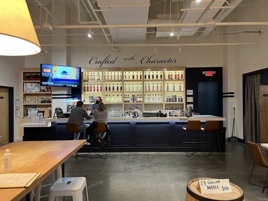ASW Distillery at The Battery Atlanta, home of Fiddler Bourbon, Hunker Vodka & more by null