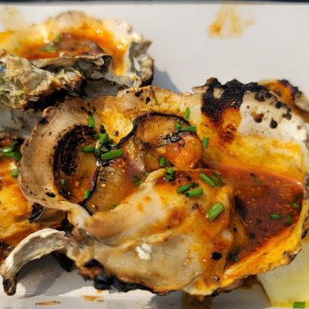 Taylor Shellfish Farms - Grilled oyster with korean bbq topping - Seafood Near Me - Seattle, Washington Taylor Shellfish Farms - Grilled oyster with korean bbq topping - Seafood Near Me - Seattle, Washington