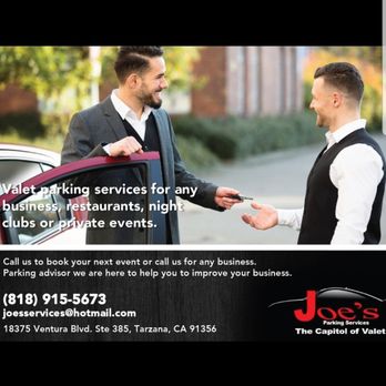 Joe's Parking Services - The Capitol Of Valet - Valet Services Near Me - Tarzana, California Joe's Parking Services - The Capitol Of Valet - Valet Services Near Me - Tarzana, California
