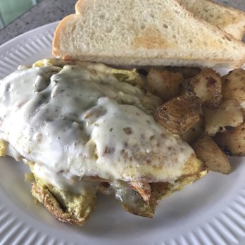 Beach Cafe - Tamale omelette on special- delicious!!! - Burgers Near Me - Las Vegas, Nevada