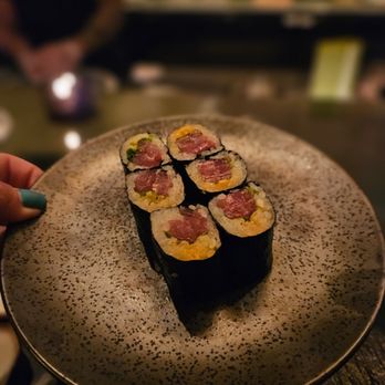 Nomikai - Spicy Tuna Roll. I couldnt say no. - Sushi Bars Near Me - Las Vegas, Nevada Nomikai - Spicy Tuna Roll. I couldnt say no. - Sushi Bars Near Me - Las Vegas, Nevada