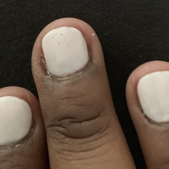 Enjoy Nails & Spa - Finished product...Awful!!!! - Nail Salons Near Me - Austin, Texas Enjoy Nails & Spa - Finished product...Awful!!!! - Nail Salons Near Me - Austin, Texas