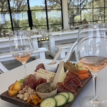 Signor Vineyards - We did the Wines tasting and all the wines were 10/10 and the small charcuterie for 2 was also really yummy! - Wine Tasting Room Near Me - Fredericksburg, Texas