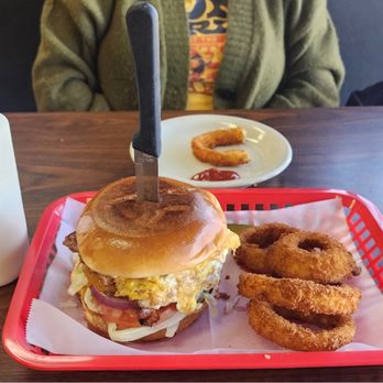 Old School Burger - Bunrise Burger! - Tacos Near Me - Katy, Texas