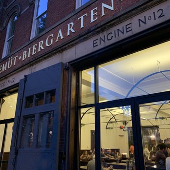 Gemüt Biergarten - Out front - Beer Gardens Near Me - Columbus, Ohio