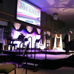 Eastmont Church - Groovy new backdrop!