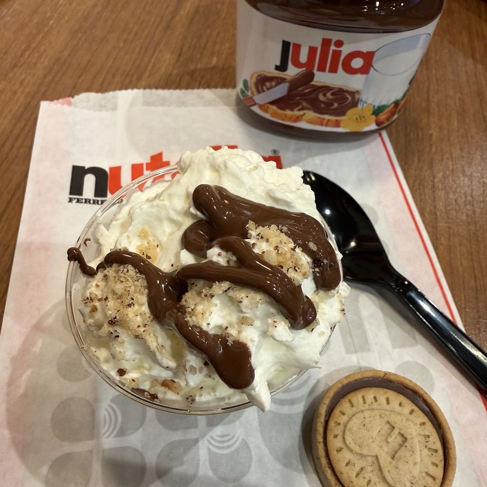 Nutella Cafe - Customized Nutella jar and espresso - Desserts Near Me - Chicago, Illinois Nutella Cafe - Customized Nutella jar and espresso - Desserts Near Me - Chicago, Illinois