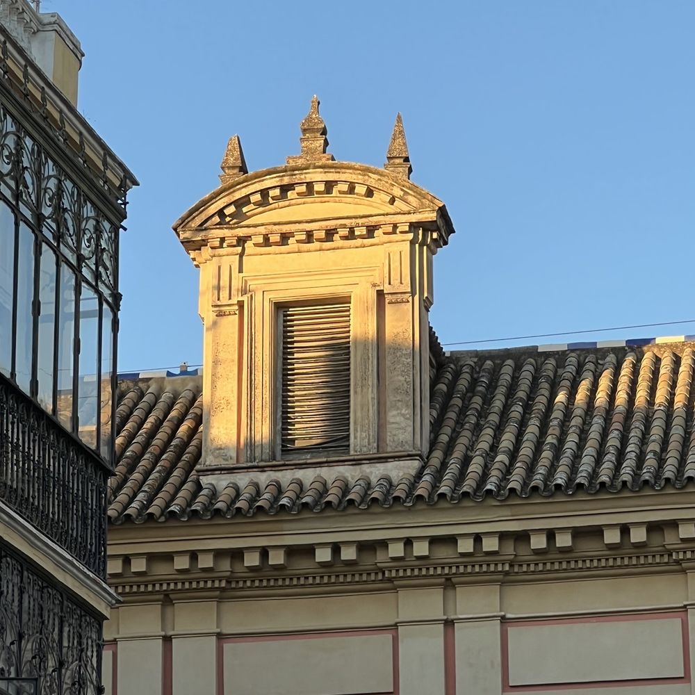 Hotel Rey Alfonso - local architecture outside front of hotel - Hotels Near Me - Seville, SE