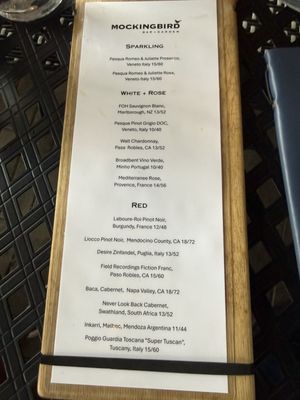 Menu photo 4 Mockingbird Bar + Garden East Dundee, IL Menu photo 4 Mockingbird Bar + Garden East Dundee, IL