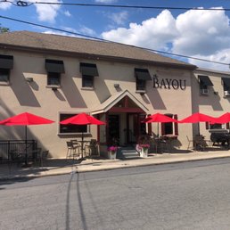 Exterior outside entrance of The Bayou - Nice outside seating area. - Bethlehem, Pennsylvania Exterior outside entrance of The Bayou - Nice outside seating area. - Bethlehem, Pennsylvania