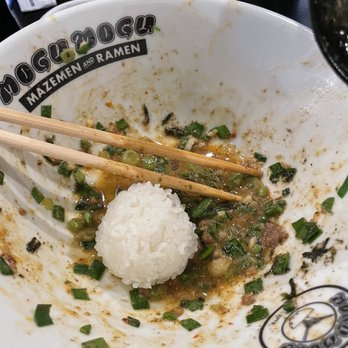 Wadaya - You mix the rice with the leftover sauce to scoop up all the leftover sauce! - Ramen Near Me - Costa Mesa, California Wadaya - You mix the rice with the leftover sauce to scoop up all the leftover sauce! - Ramen Near Me - Costa Mesa, California