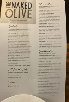 Menu photo 3 The Naked Olive Kennett Square, PA