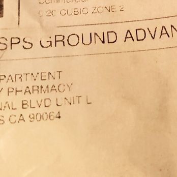 Apothecary Pharmacy - Shipping label - Drugstores Near Me - Los Angeles, California