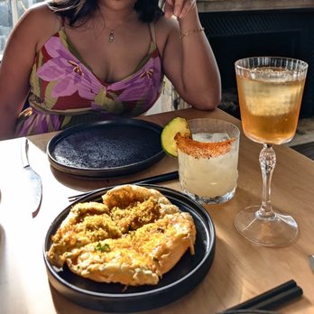 Goosefeather - Crab rangoon scallion pancake - Cantonese Near Me - Tarrytown, New York