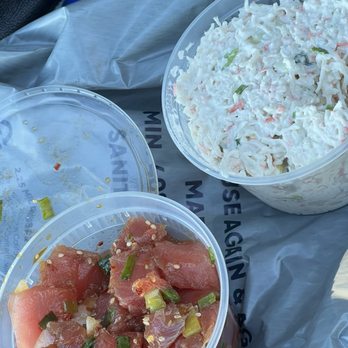 Seattle Fish Guys - container of tuna and crab salad - Seafood Markets Near Me - Seattle, Washington Seattle Fish Guys - container of tuna and crab salad - Seafood Markets Near Me - Seattle, Washington