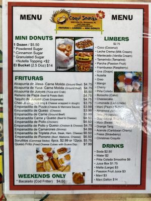 Menu photo 1 Coqui Snacks Kissimmee, FL Menu photo 1 Coqui Snacks Kissimmee, FL