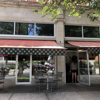 Chris' NY Sandwich Co - Lovely awning with some patio seating! - Delis Near Me - Buffalo, New York