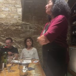 2 hour wine tasting with informative descriptions of French wines from all regions of France. Learned so much ! 2 hour wine tasting with informative descriptions of French wines from all regions of France. Learned so much !