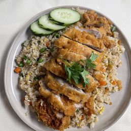 Crispy Chicken Fried Rice