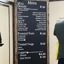 Bigfoot Donuts - Menu