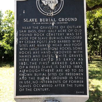 Round Rock cemetery - Texas historical sign. - Landmarks & Historical Buildings Near Me - Round Rock, Texas Round Rock cemetery - Texas historical sign. - Landmarks & Historical Buildings Near Me - Round Rock, Texas
