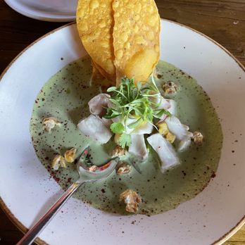 Vecina - Hiramasa ceviche - definitely a must try. The coconut milk really makes this dish shine. - Latin American Near Me - Phoenix, Arizona Vecina - Hiramasa ceviche - definitely a must try. The coconut milk really makes this dish shine. - Latin American Near Me - Phoenix, Arizona