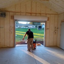 Spray Foam Genie - Spray Foam Insulation Netting for a clean finish