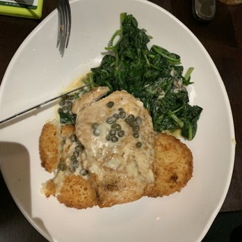 Harvest Grill - Chicken piccata dish (stuffed chicken piccata, spinach, chicken breast) - New American Near Me - Meridian, Mississippi Harvest Grill - Chicken piccata dish (stuffed chicken piccata, spinach, chicken breast) - New American Near Me - Meridian, Mississippi