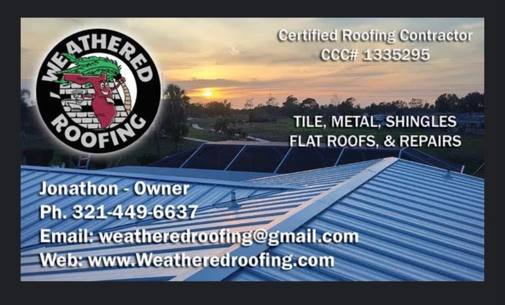 Slide of Weathered Roofing