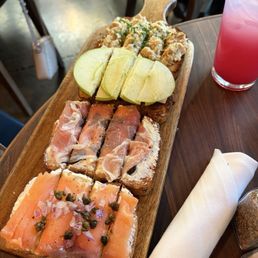 Build your own bruschetta