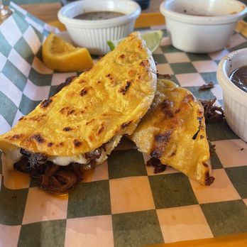 Camp Taco at Lost Forty Brewing - Quesabirria tacos - Tacos Near Me - Little Rock, Arkansas