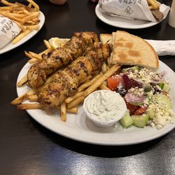 Petra Greek - Chicken Souvlaki on a Stick