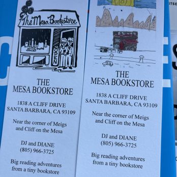 The Mesa Bookstore - bookmarks - Bookstores Near Me - Santa Barbara, California The Mesa Bookstore - bookmarks - Bookstores Near Me - Santa Barbara, California