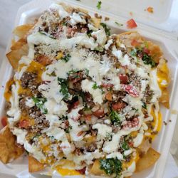 Roasted Chix D.F - Beef Nachos
