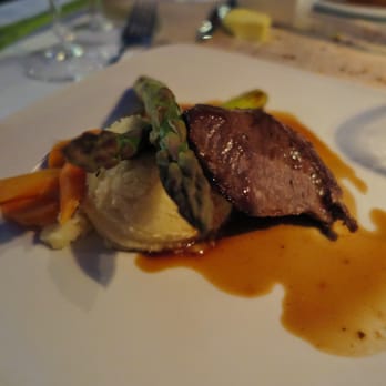 Stromma Netherlands - veal 'escalope' with gravy, cauliflower and of course asparagus - Boat Tours Near Me - Amsterdam, New Hampshire