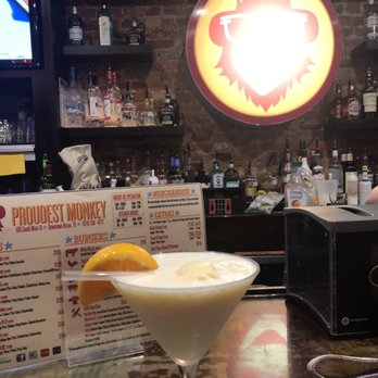 Proudest Monkey - Dreamsicle martini - Burgers Near Me - Bryan, Texas