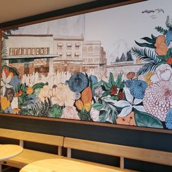 Starbucks - Giant wall art