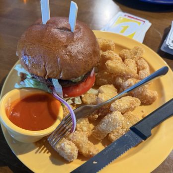 Block Craft Beer & Kitchen - Veggie Burger - New American Near Me - Sacramento, California Block Craft Beer & Kitchen - Veggie Burger - New American Near Me - Sacramento, California