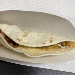Dunkin' - Breakfast Taco with Bacon? Is this what 2.99 Dunkin' taco looks like? I will not even give a dime.